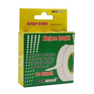 Kropki klejące Penword 150szt, 5.0mm